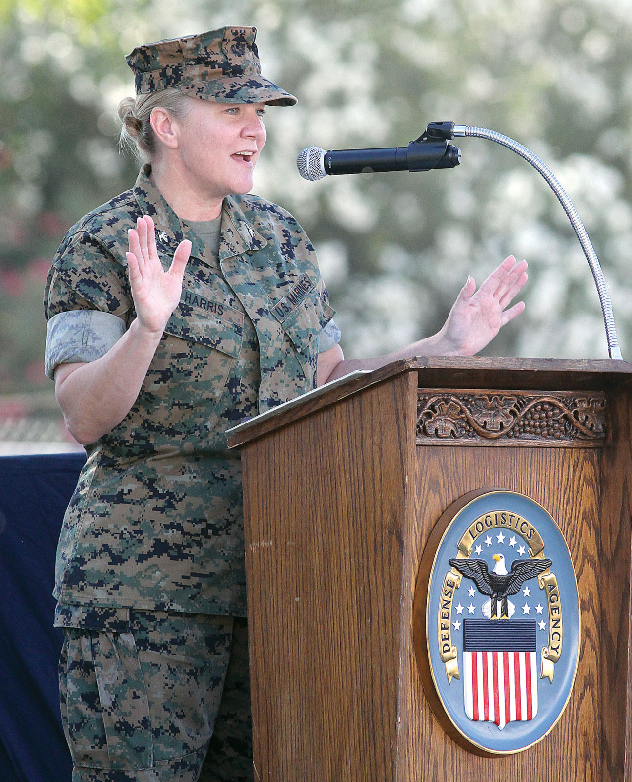 Change of command